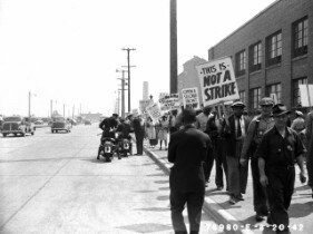 1942 Ford Rouge Plant Employment Office demonstration